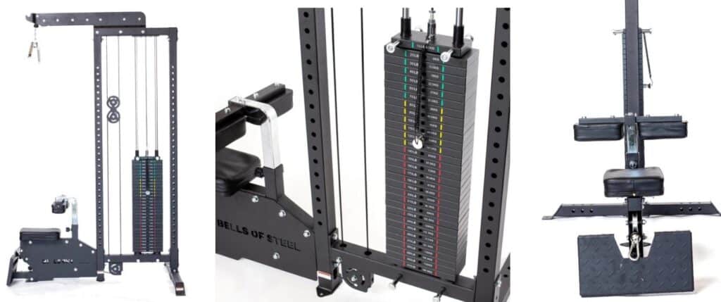 Bells of Steel Lat Pulldown And Row Machine Info