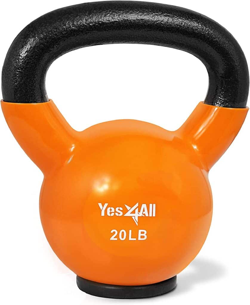 Yes4All Vinyl Coated Kettlebell