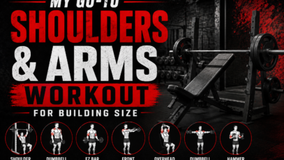 My Go To Shoulders and Arms Workout for Building Size