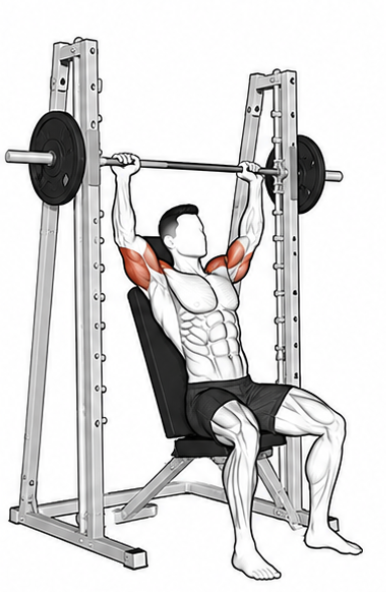 Smith Machine Shoulder Press