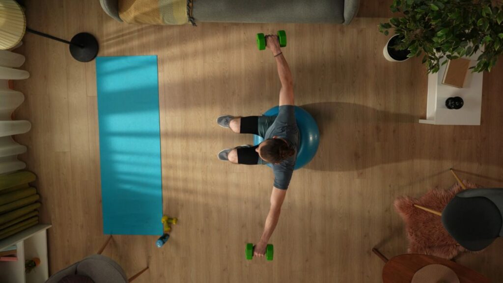 Home Gym Dumbbells
