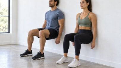 Wall Sit Exercise