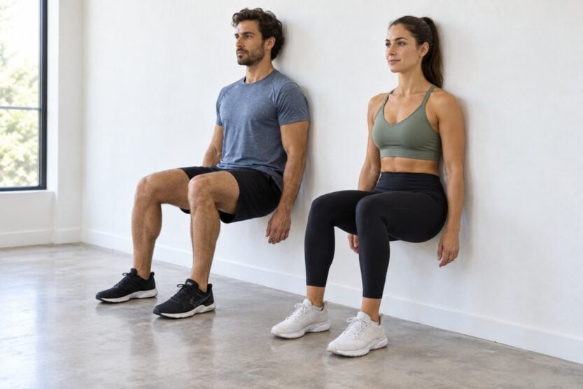Wall Sit Exercise