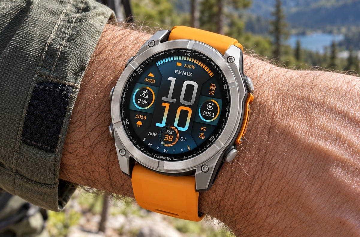 Garmin Fēnix on a Scenic Trail